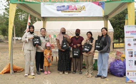 Program Sembada IMIP Pacu Warga Aktif Memilah Sampah Bernilai Ekonomi