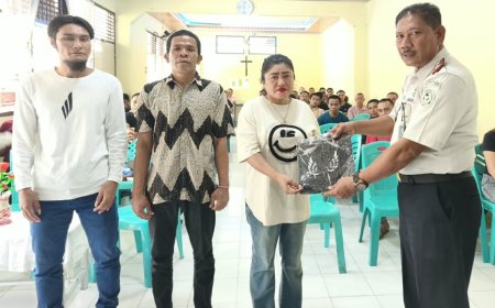 Rutan Poso Bagikan Kebutuhan Sandang 358 Warga Binaan