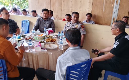 Polres Poso Rangkul Insan Pers Tangkal Hoaks