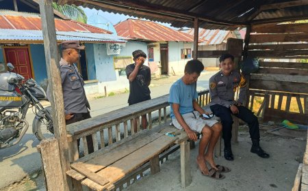 Polsek Ulubongka Intensifkan Patroli dan Imbau Warga Tak Bakar Lahan