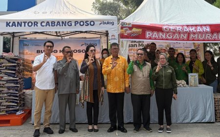 Pemda Poso dan Bulog Gelar GPM