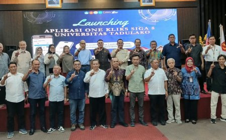 Wujudkan Digitalisasi Kampus, Untad Luncurkan One Kliks