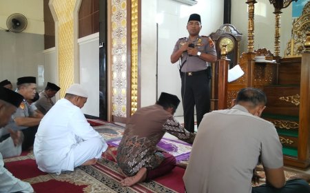 Kapolres Donggala Gelar Subuh Keliling di Banawa