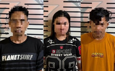 Satresnarkoba Polres Poso Amankan 3 Tersangka Narkoba