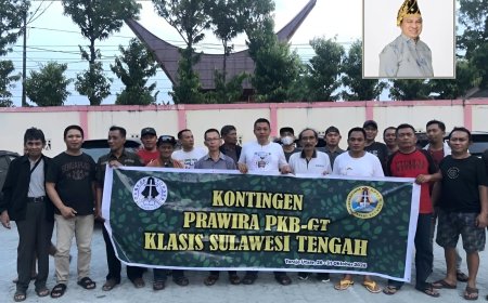 Klasis Sulteng Kirim Kontingen Ikuti Prawira PKB-GT di Toraja Utara