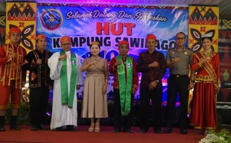 Sekda Poso Hadiri Penutupan HUT ke-101 Sawidago