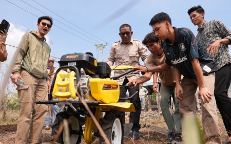 IMIP Salurkan Bantuan Ratusan Sarpras ke Poktan Binaan Baru