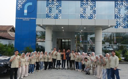 Mahasiswa Magister FKM Untad Palu Observasi Penerapan K3 di Pelindo TPK Pantoloan