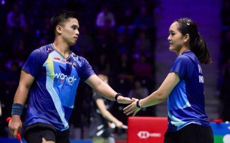 Amri/Nita Singkirkan Dejan/Felisha di 16 Besar Hylo Open