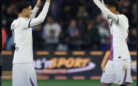 Achraf Hakimi Hattrick saat PSG Kalahkan Le Havre 5-1