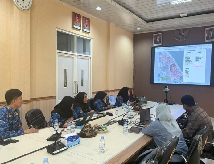 Kantah Kota Palu Ikut Rapat Pematangan Desain Konsolidasi Tanah