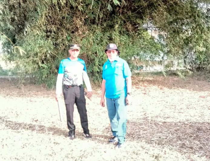 Aksi Bersih-bersih Sambut FDP Tentena Dipimpin Camat Puselemba