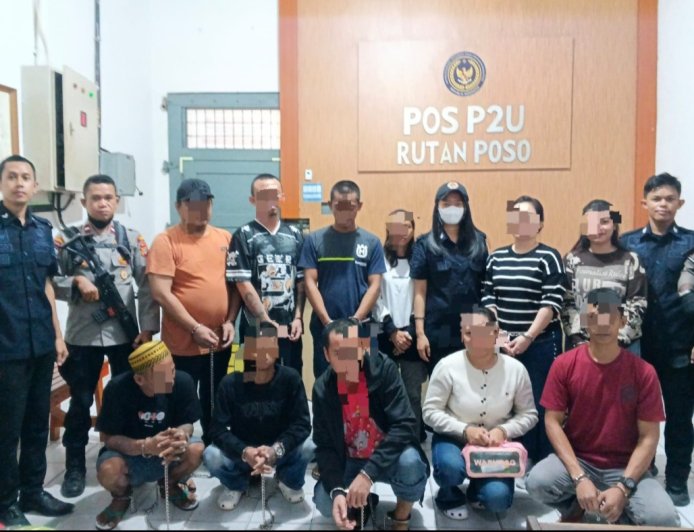 Rutan Poso Pindahkan 11 Narapidana ke Lapas Palu