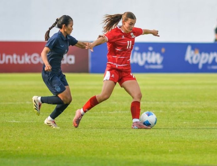 Timnas Putri Indonesia Imbangi Yordania Tanpa Gol