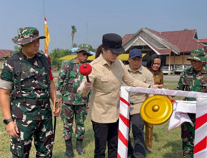 TMMD ke-130 Resmi Dibuka di Poso, Fokus pada Penguatan Gotong Royong dan Pembangunan Desa