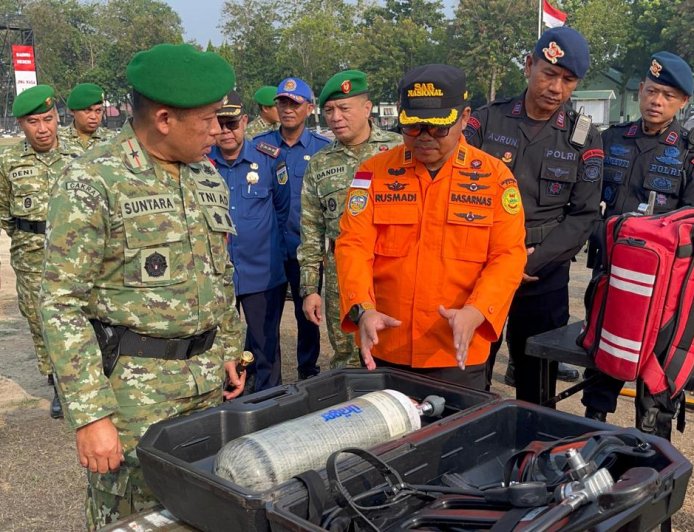 Latihan Terpadu Kesiapsiagaan Penanganan Karhutla Digelar di Palu
