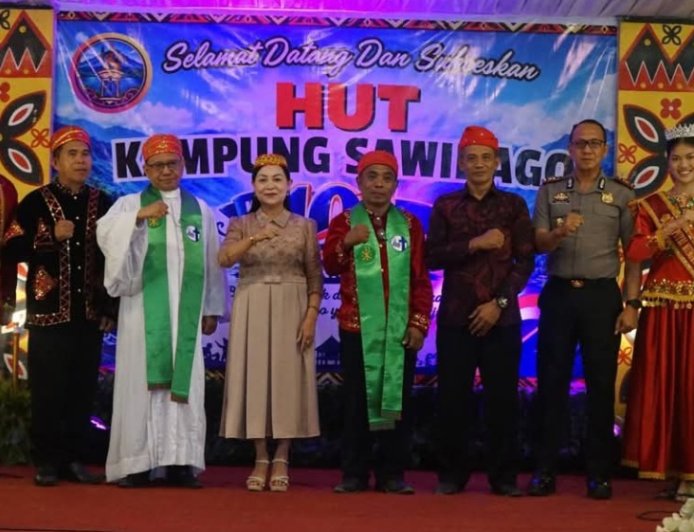 Sekda Poso Hadiri Penutupan HUT ke-101 Sawidago