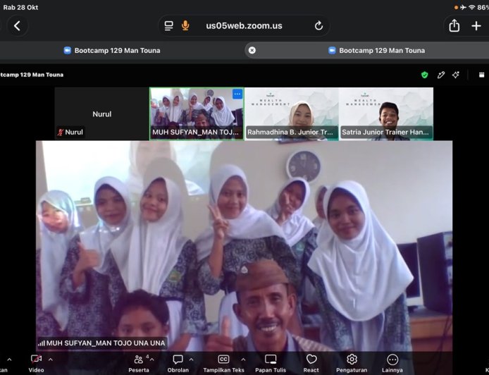 Mulai Langkah Cerdas Kelola Keuangan, Hannah Asa Indonesia Gelar Bootcamp Bersama MAN Tojo Una-Una