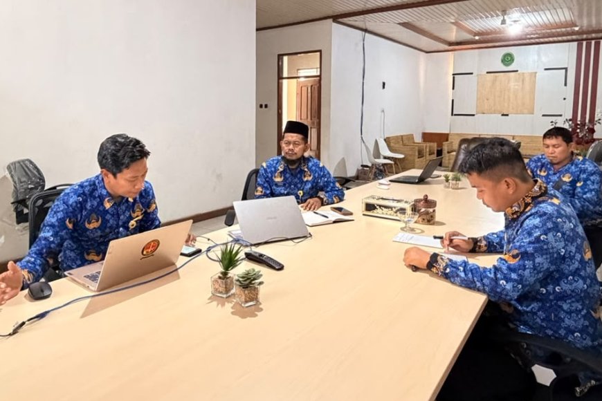 Kantah Kota Palu Hadiri Rakor Persiapan Pelaksanaan KKPR Sulawesi Tengah