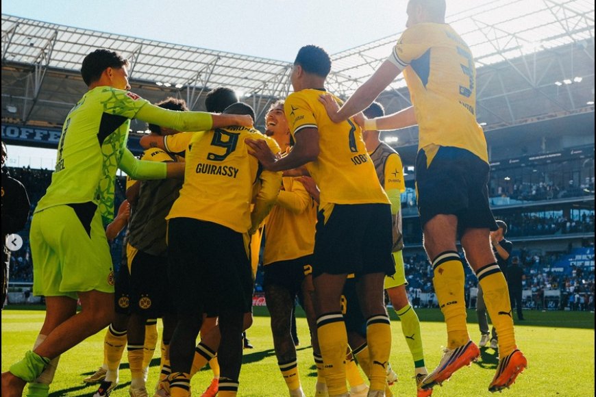 Serhou Guirassy Bawa Dortmund Menang 2-1 Atas Sabah