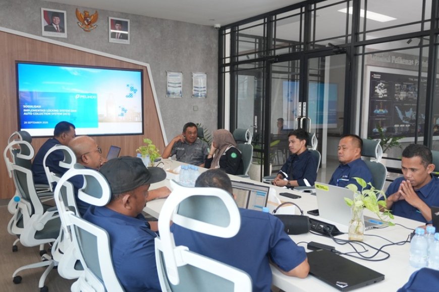 Pelindo Regional 4 Pantoloan Sosialisasikan Locking System dan Auto Collection System kepada Perusahaan Pelayaran di DUKS Teluk Palu