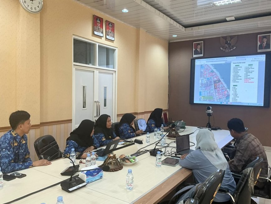 Kantah Kota Palu Ikut Rapat Pematangan Desain Konsolidasi Tanah