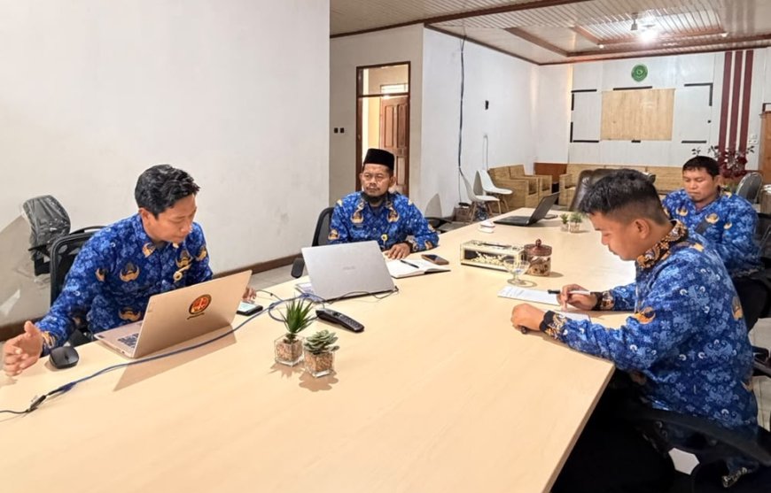 Kantah Kota Palu Hadiri Rakor Persiapan Pelaksanaan KKPR Sulawesi Tengah