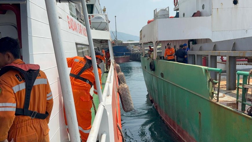 Depresi di Tengah Laut, Nahkoda MV SM Lumina Dievakuasi Basarnas