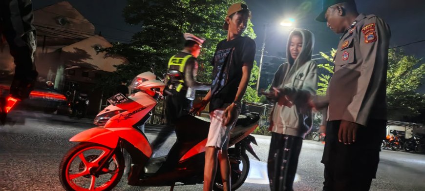 Antisipasi Gangguan Kamtibmas, Polresta Palu Razia di Jembatan Lalove