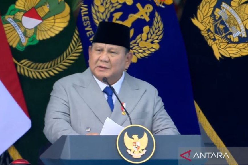 Prabowo Tekankan TNI Harus Adaptif Hadapi Ancaman Perang Modern   