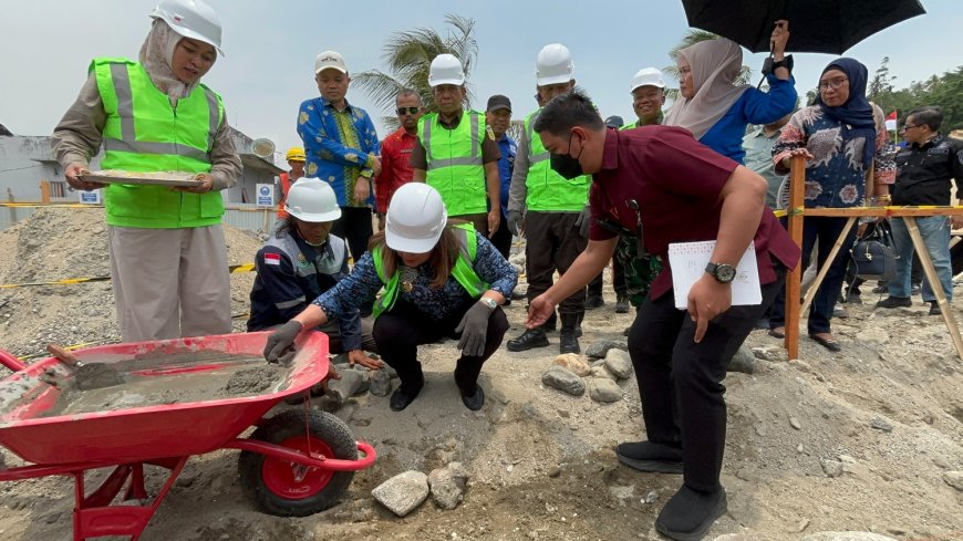 Bupati Vera Resmikan Pembangunan Proyek KNMP Senilai Rp30 Miliar