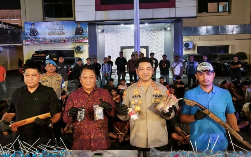 Polrestabes Makassar Bongkar Kampung Narkoba Borta, Ratusan Orang Terjaring Pesta Sabu