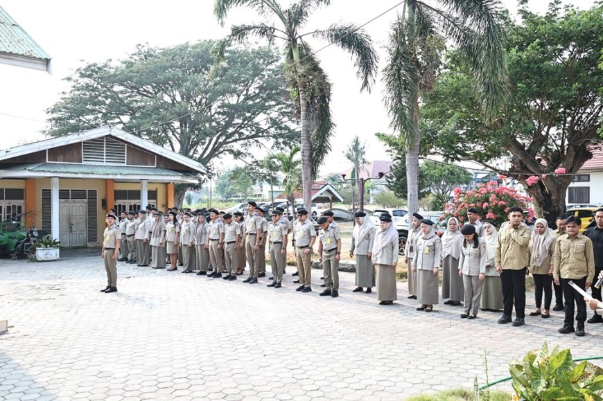 Tingkatkan Pelayanan dan Kedisiplinan, Kantor Pertanahan Kota Palu Gelar Apel Pagi Rutin