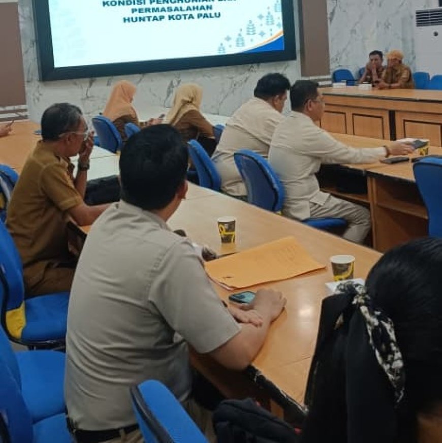 Optimalkan Tata Kelola Huntap, Kantah Palu Hadiri Rapat Konsultatif Bersama Pemkot