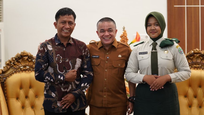Terima Audiensi Siswa SMA Taruna, Wali Kota Palu Paparkan Prioritas Pembangunan dan Perluasan Kerja