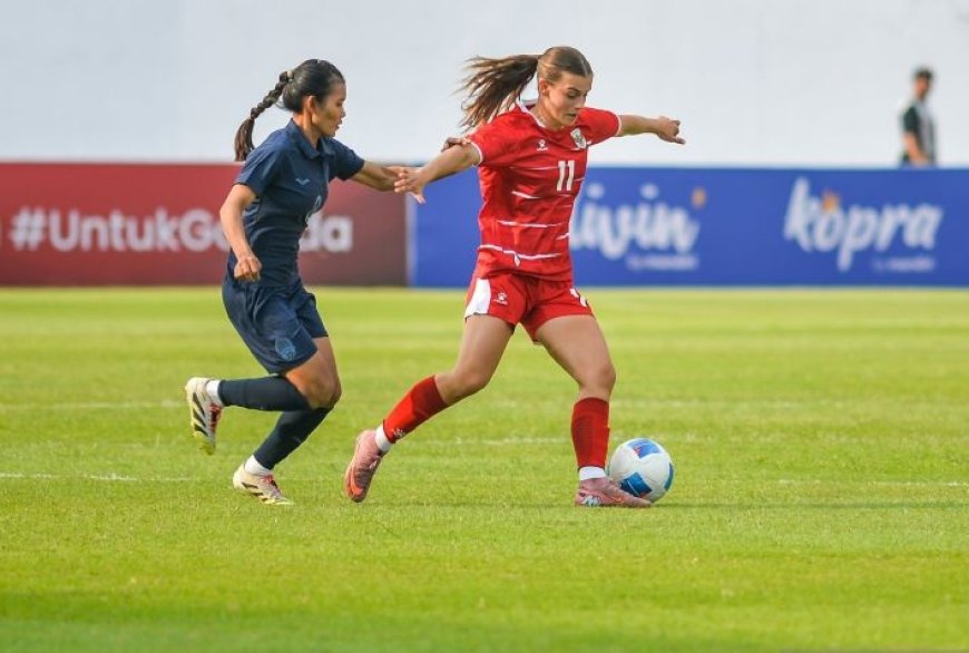 Timnas Putri Indonesia Imbangi Yordania Tanpa Gol