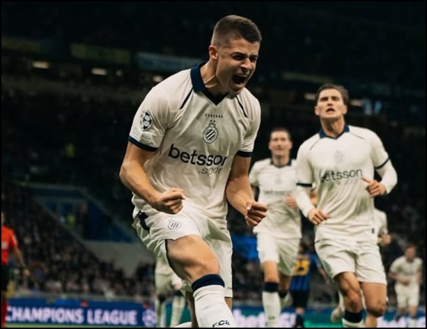 Club Brugge Bungkam Inter Milan Dalam Drama Tujuh Gol