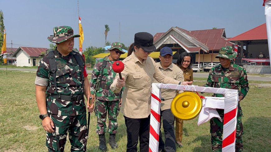 TMMD ke-130 Resmi Dibuka di Poso, Fokus pada Penguatan Gotong Royong dan Pembangunan Desa