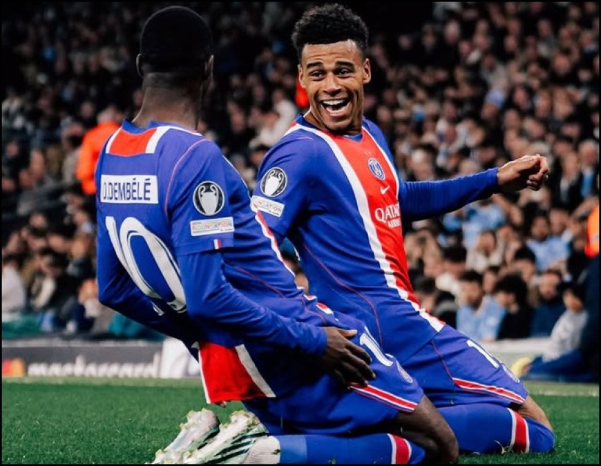 PSG Bungkam Manchester City 4-2 di Etihad 
