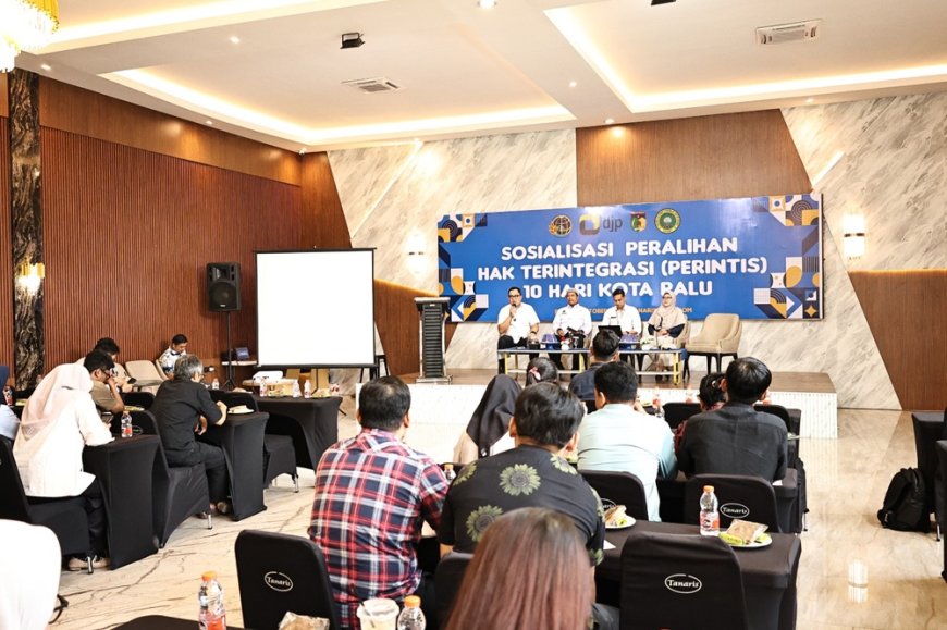 Pangkas Waktu Layanan, Kantah Palu Sosialisasikan Program PERINTIS 10 Hari Bersama PPAT