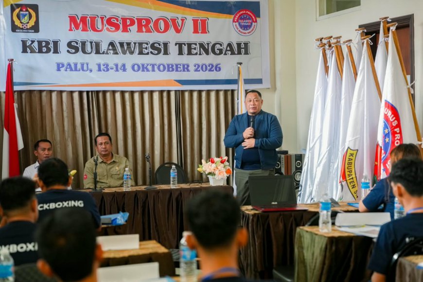 Irvan Aryanto Kembali Nahkodai KBI Sulteng Periode 2026-2030