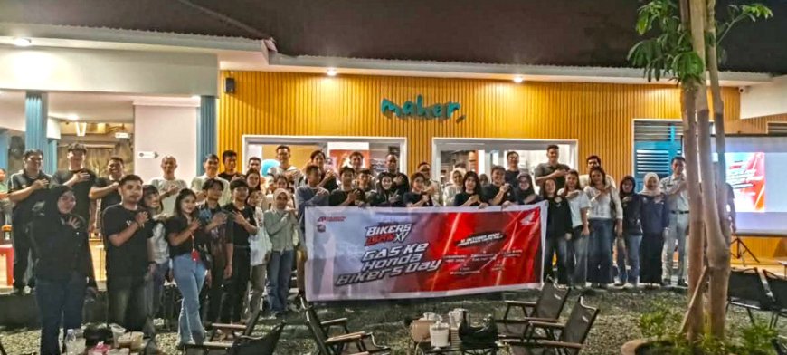 Honda Community Gas ke Honda Bikers Day 2026, Honda Perkuat Kesiapan Bikers di Sulteng