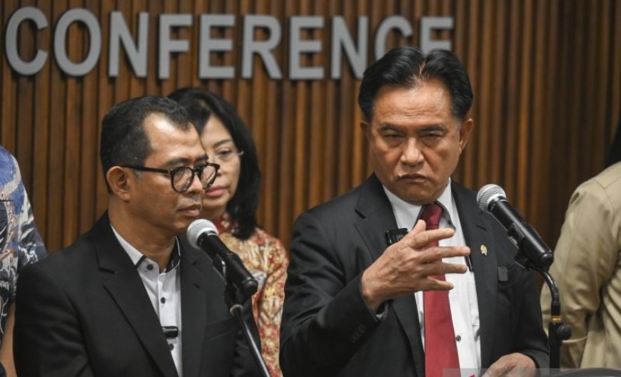 Yusril Koordinasi Dengan Mensesneg Terkait Gugatan Penanganan Karhutla