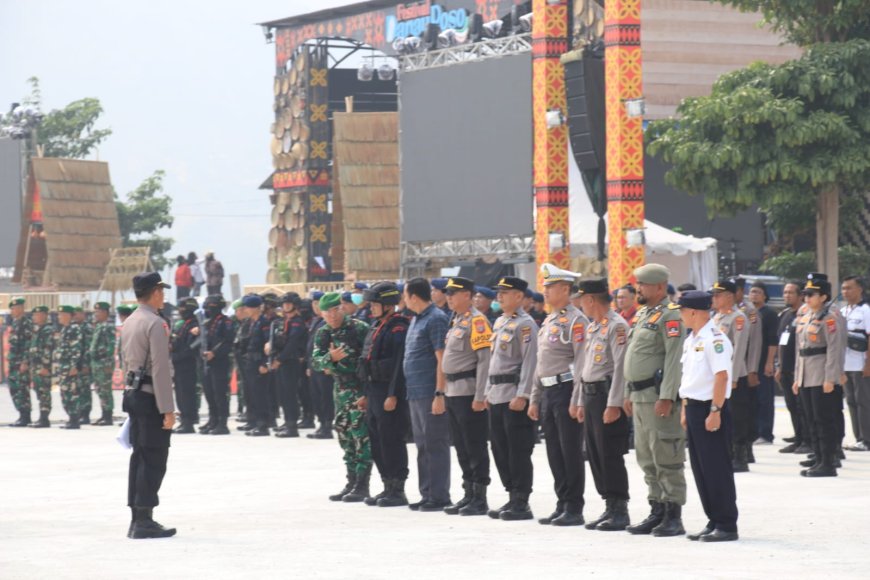 432 Personel Gabungan Amankan Lokasi FDP