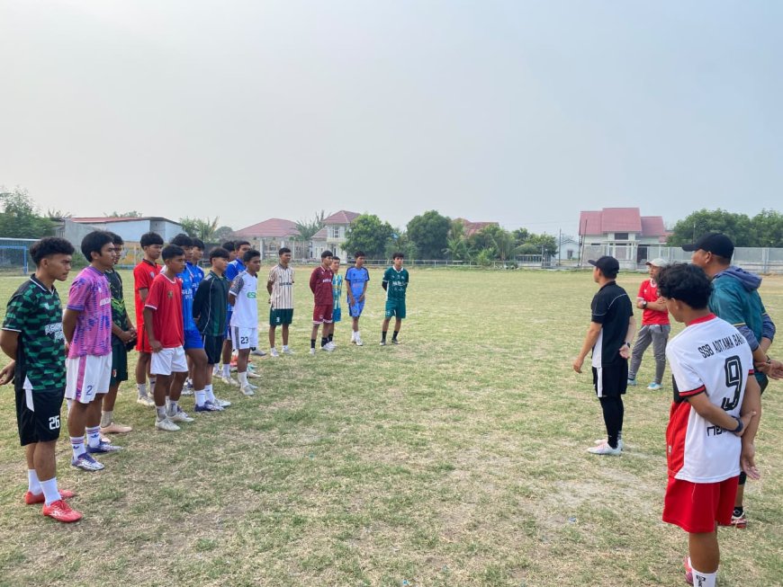 25 Pemain Tim Sepak Bola Palu Jalani Latihan Perdana