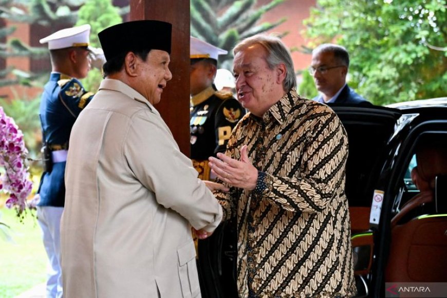 Sekretariat Kabinet: Sekjen PBB Bermalam di Hambalang