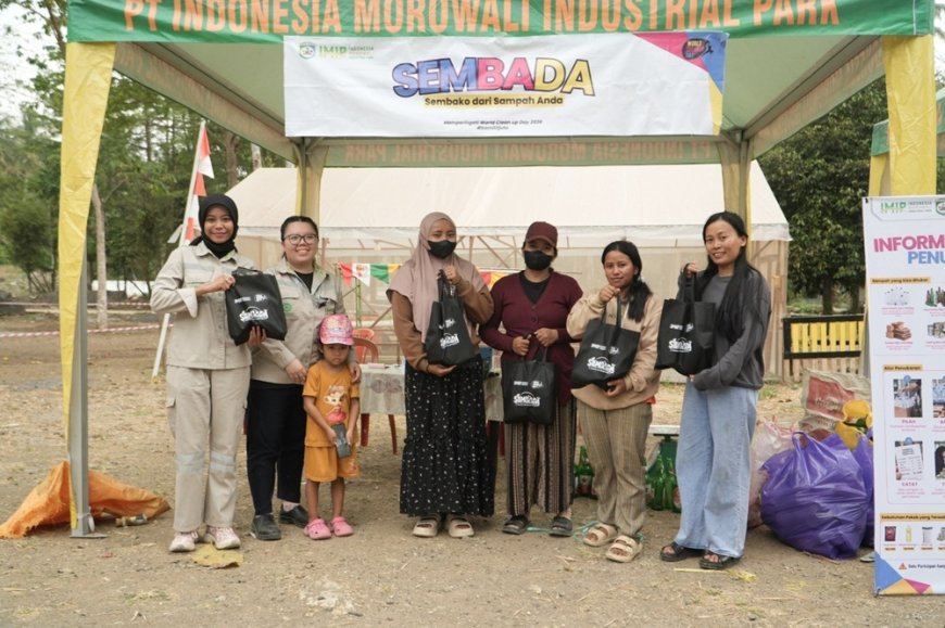 Program Sembada IMIP Pacu Warga Aktif Memilah Sampah Bernilai Ekonomi