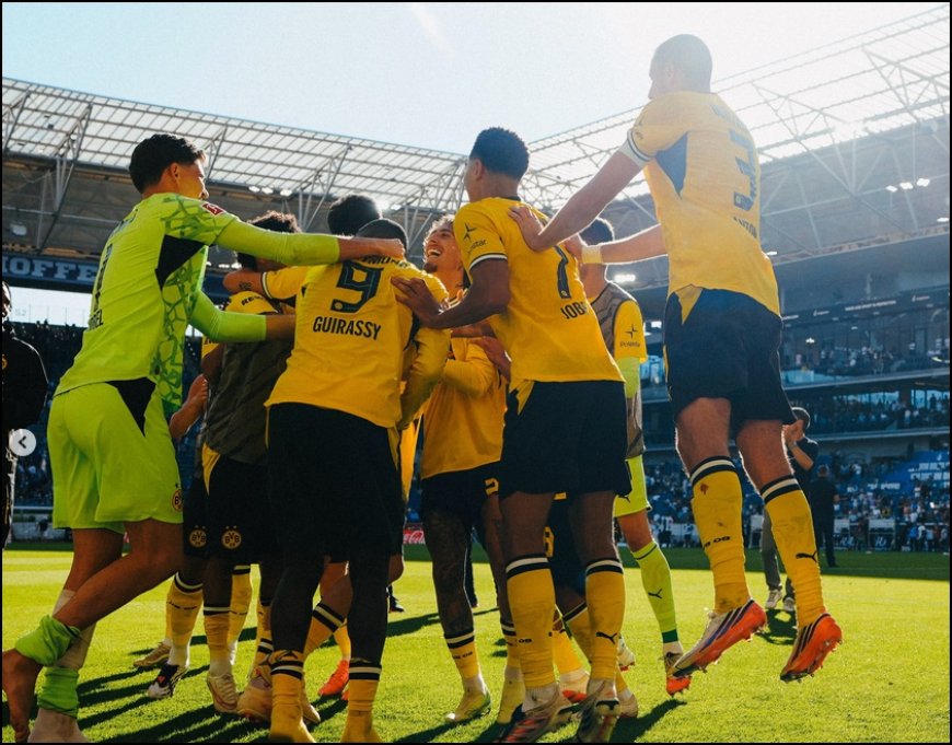 Serhou Guirassy Bawa Dortmund Menang 2-1 Atas Sabah