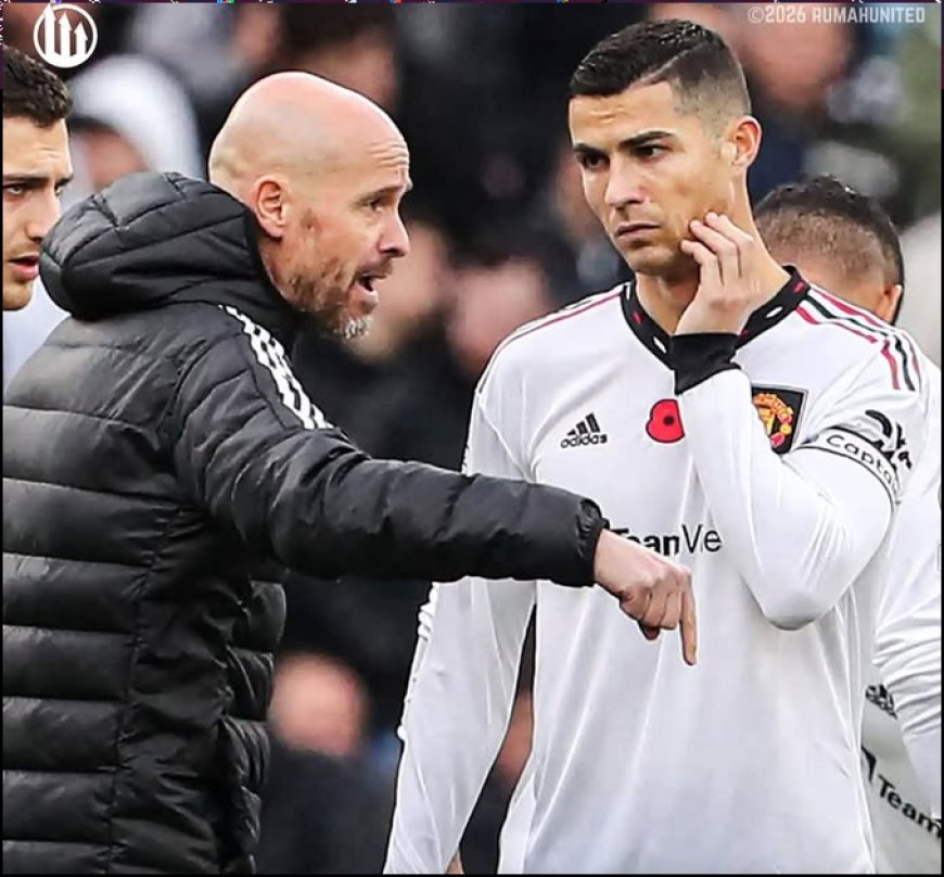 Erik Ten Hag Sebut Cristiano Ronaldo Mengecewakan Manchester United