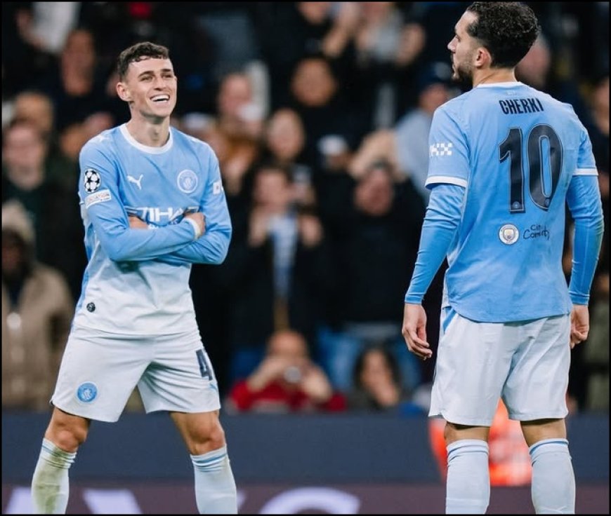 Hattrick Phill Foden Warnai Kemenangan Telak Man City Atas AEK